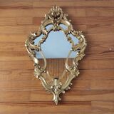 Restored gilded bead mirror
