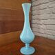 Vintage sky blue opaline vase