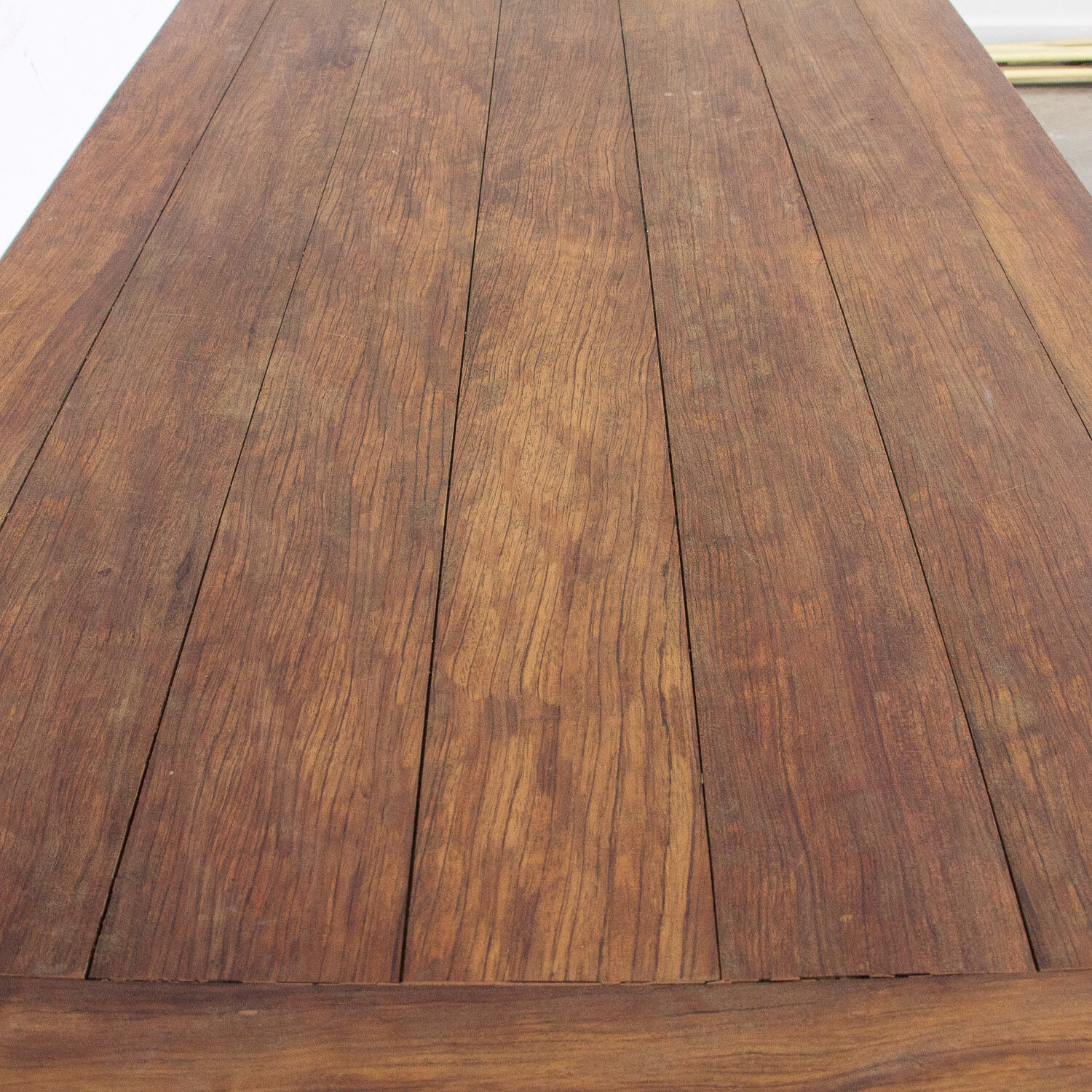 Vintage wooden table factory desk