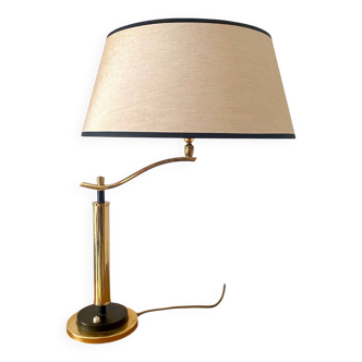 Lampe de bureau vintage en laiton 1960