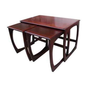 Sunelm teak pull-out tables