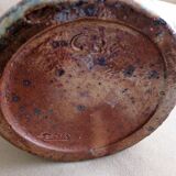 Glazed pottery pitcher