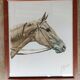 Lithographie cheval J.Rivet