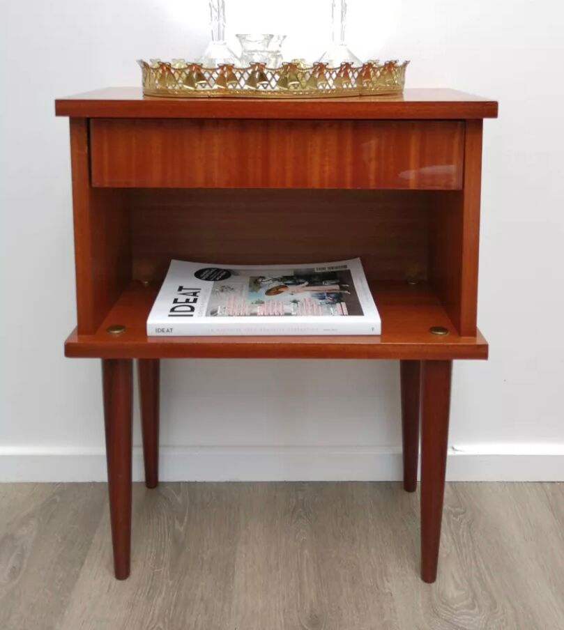 Vintage bedside table