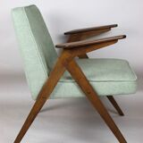 Light green Bunny armchair by Józef Chierowski, 1970s