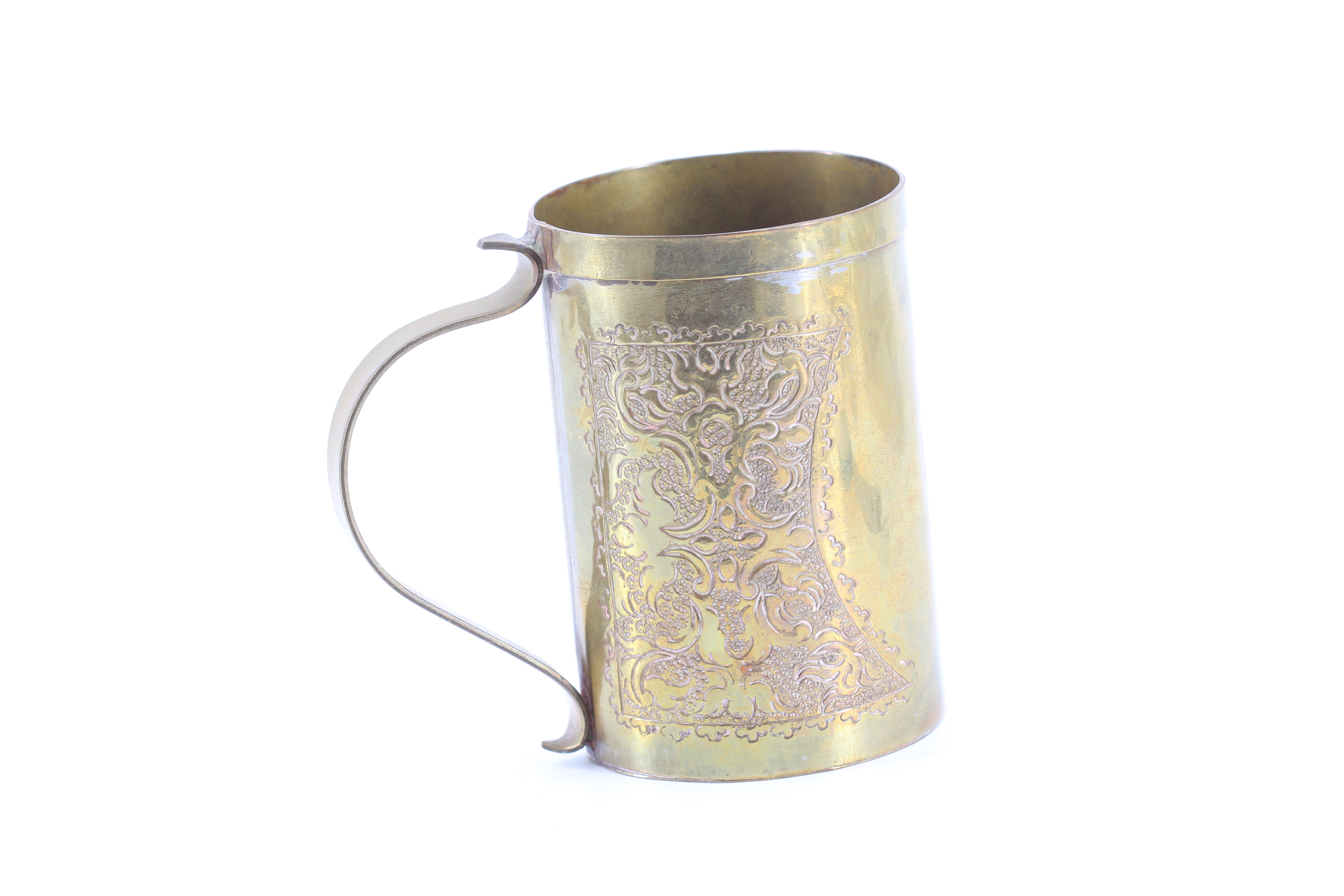 Moroccan brass cup
