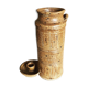 Vase bougeoir en grès