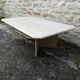 Travertine coffee table