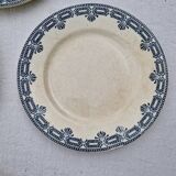 Set of 11 Dessert Plates Ter De Fer Salins Rivoli Model
