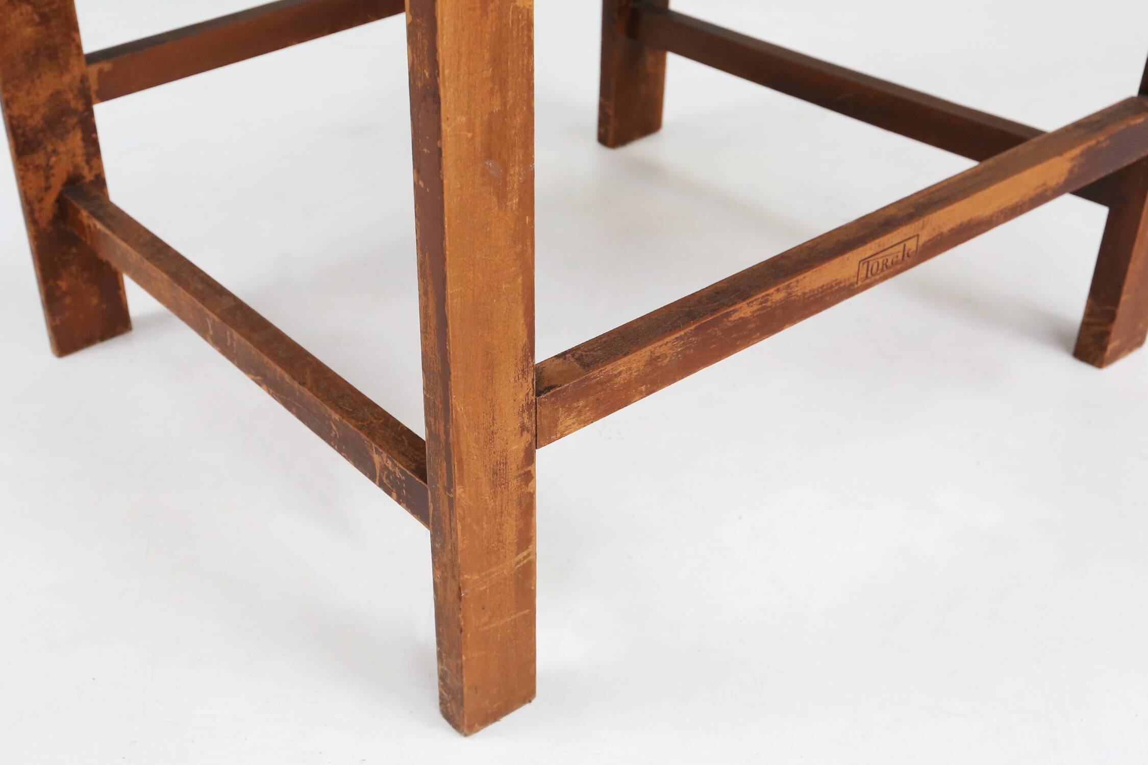 Art Deco wooden armchair 1930