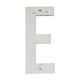 Lettre d’enseigne ancienne E, 27cm