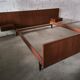 Vintage teak Scandinavian bed