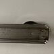 chrome Art Deco bathroom coat hook 57cm