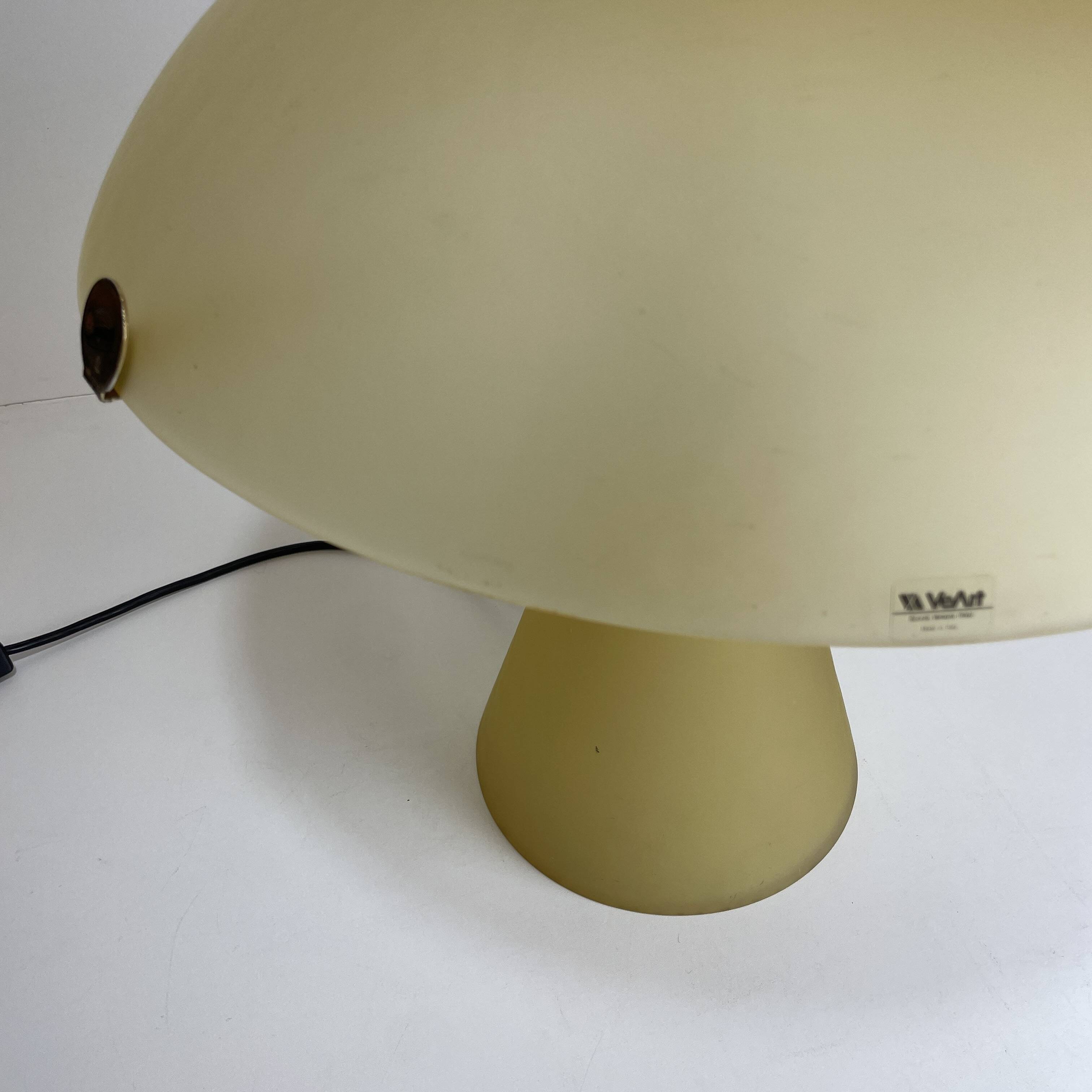 VeArt Murano Table Lamps from 1980'