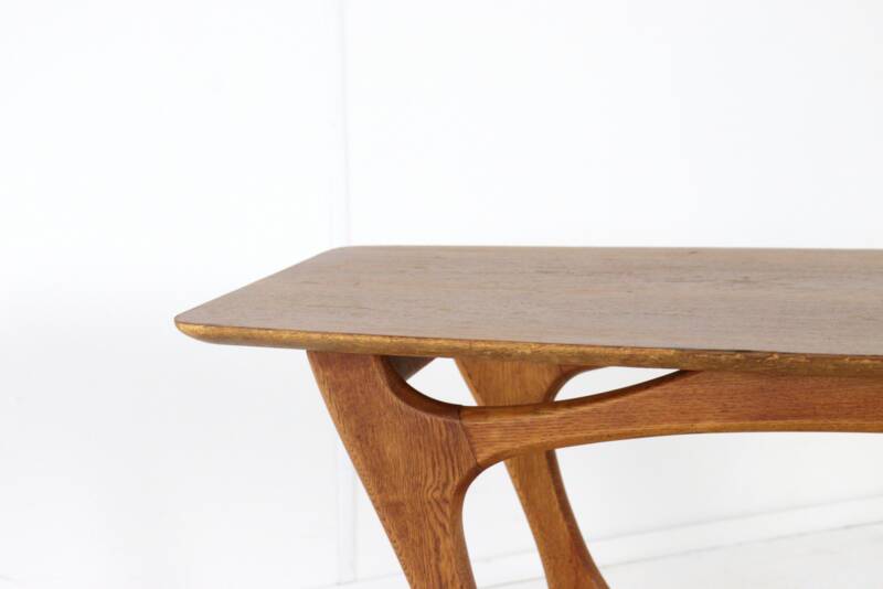 Coffee table 'Huizen' - dutch mid centiry modern design - organic shapes