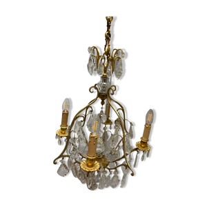 Lustre en bronze milieu