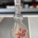 Legras carafe (1900/1910) with orchid flowers.