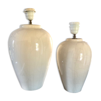 Series of 2 feet of lamps Kostka, 80s
