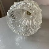 Vintage art deco pendant or portable lamp