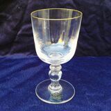 Crystal glass Saint Louis model Manet gold net N°2