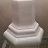 cracked porcelain lamp and golden foot deluxe style 1970 a 90 , the rock,70x34