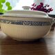 Antique earthenware vegetable dish Salins - Terre de fer