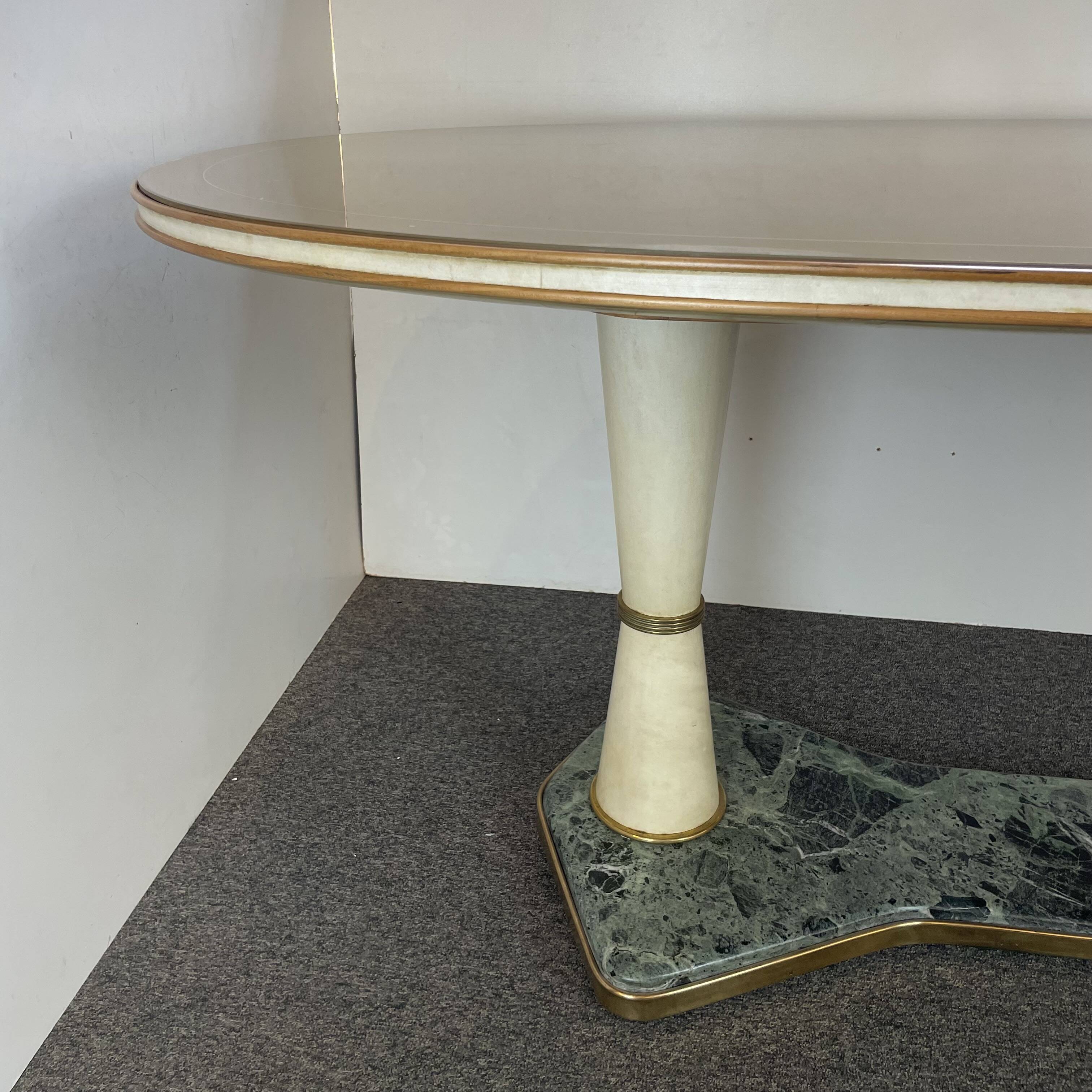 Dining Table att. to Vittorio Dassi by La Permanente Mobili Cantù, 1940s