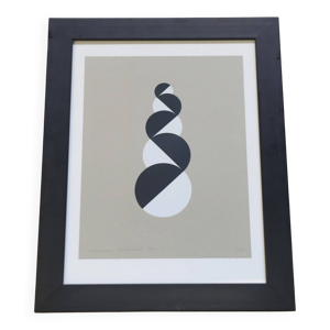 Sérigraphie numérotée - norman