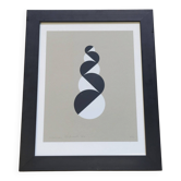 Numbered silkscreen 7/12 by Norman Dilworth 2007