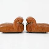 Set of 2 Soriana Armchairs by Afra & Tobia Scarpa for Cassina, years