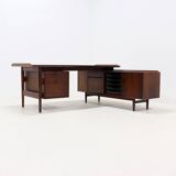 Rosewood Executive Desk Model 209 by Arne Vodder for Sibast 1955