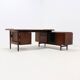 Rosewood Executive Desk Model 209 by Arne Vodder for Sibast 1955