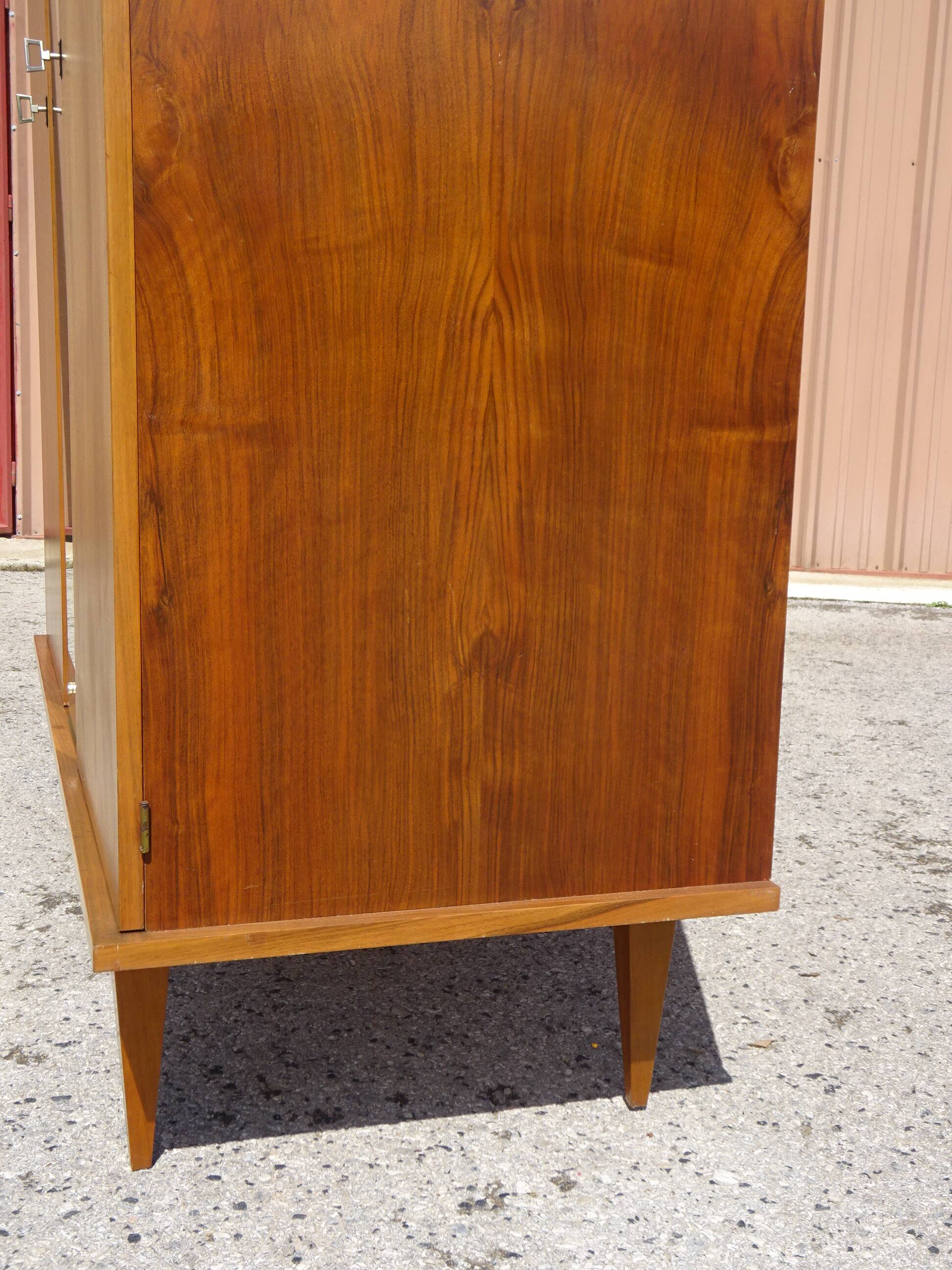 Vintage wardrobe, closet and shelves