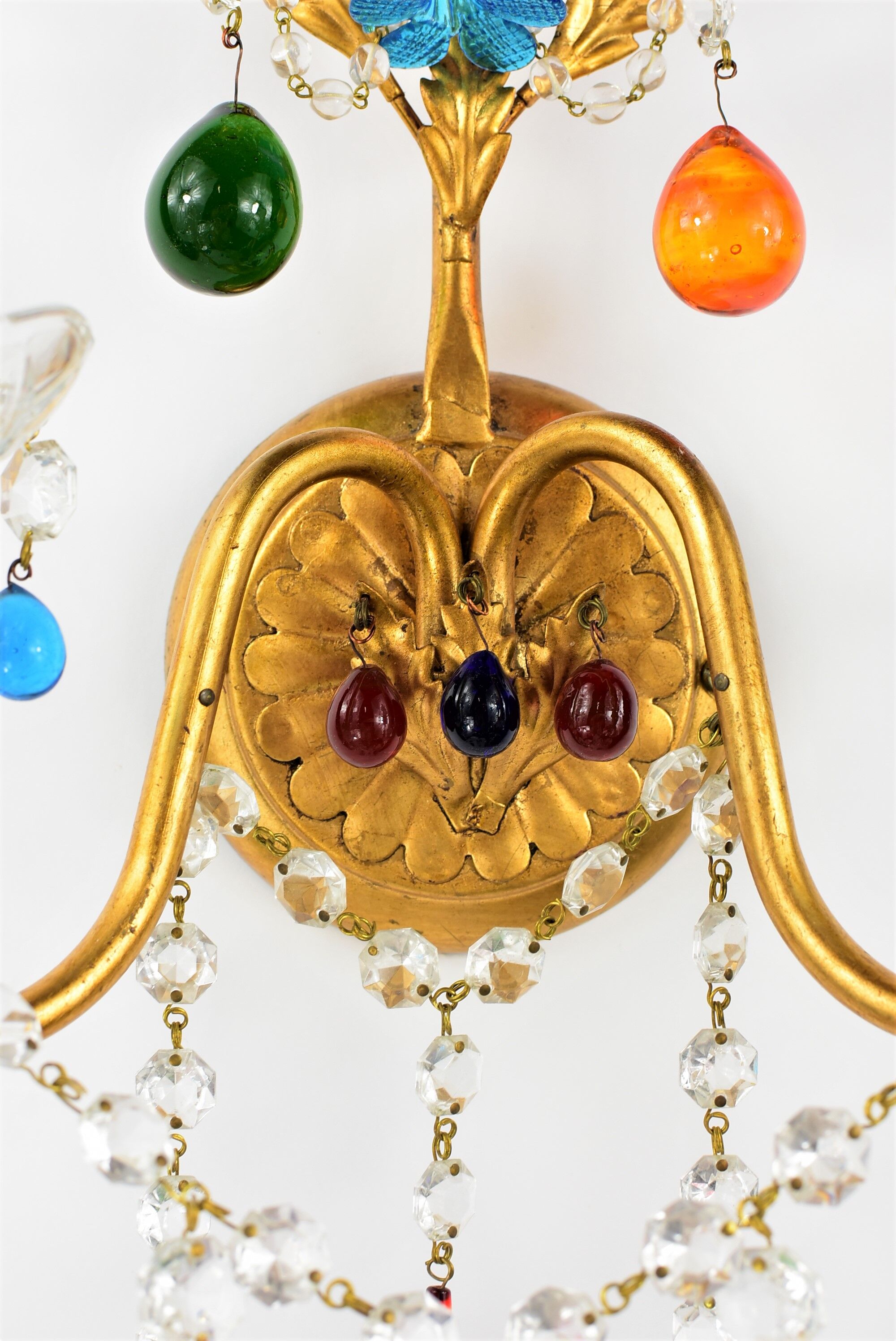 Wall lamp Murano n2 glass grapevines.