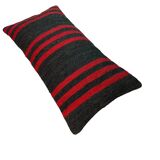 Vintage turkish kilim cushion cover , 30 x 60 cm