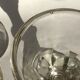 3 glasses old bistro thick aperitif