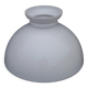 French Vintage White Opaque Glass Lantern Style Replacement Shade 0185