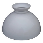 French Vintage White Opaque Glass Lantern Style Replacement Shade 0185