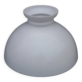 French Vintage White Opaque Glass Lantern Style Replacement Shade 0185