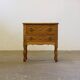 Vintage Danish 1960s oak nightstand / bedside table style of Henning Kjærnulf