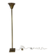 Vintage French Floor Lamp in Brass, 1960s