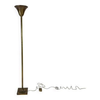 Vintage French Floor Lamp in Brass, 1960s