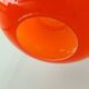 Lustre opaline orange années 70