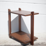 Art deco table, art deco wood coffee table, end of sofa