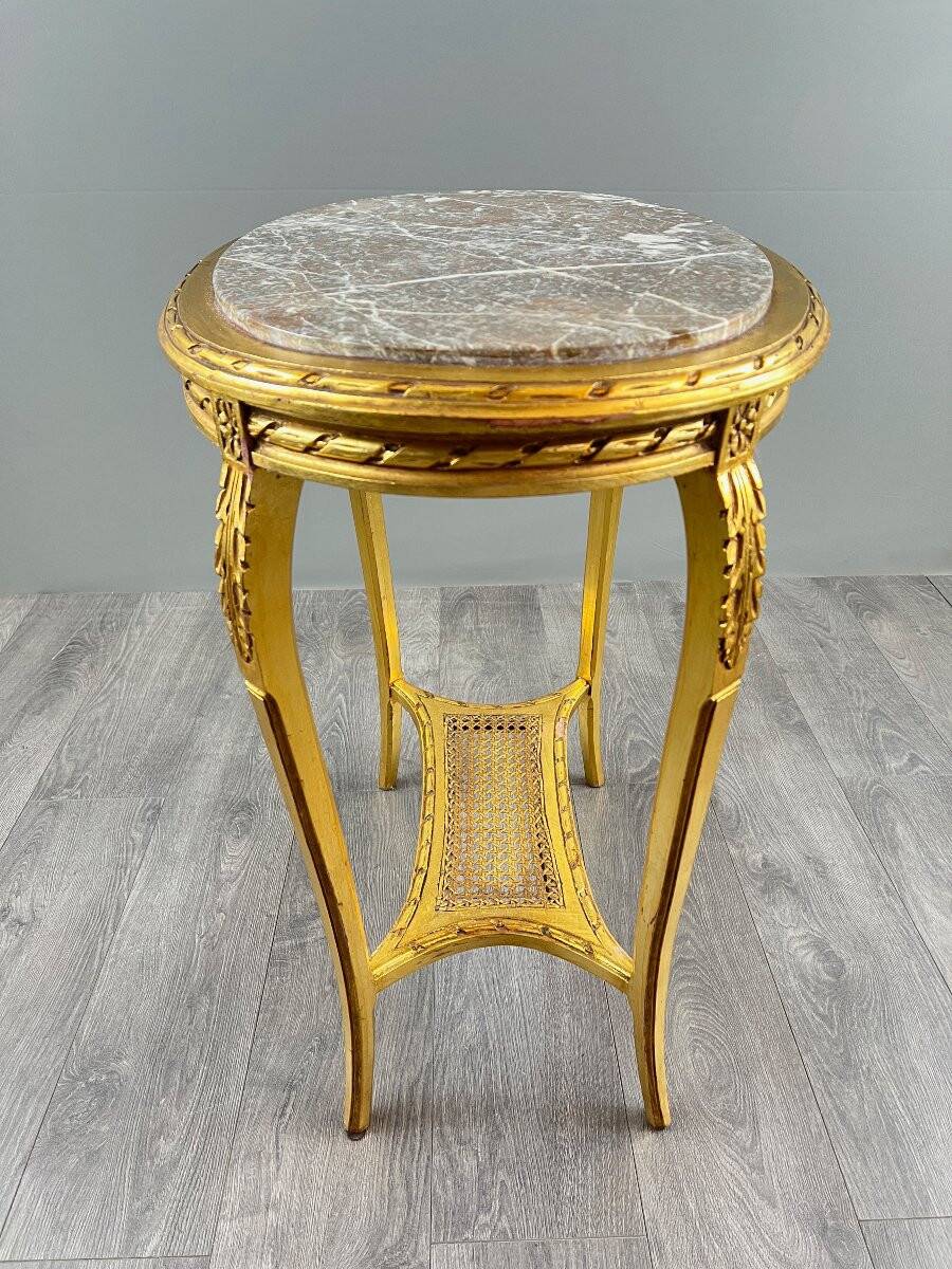 Louis XVI style side table, early 20th century