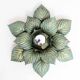 Leaf-shaped wall lamp, Italy 1970