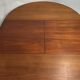 Scandinavian teak dining table with extension cords