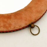 Mirror frame velvet pink 24cm