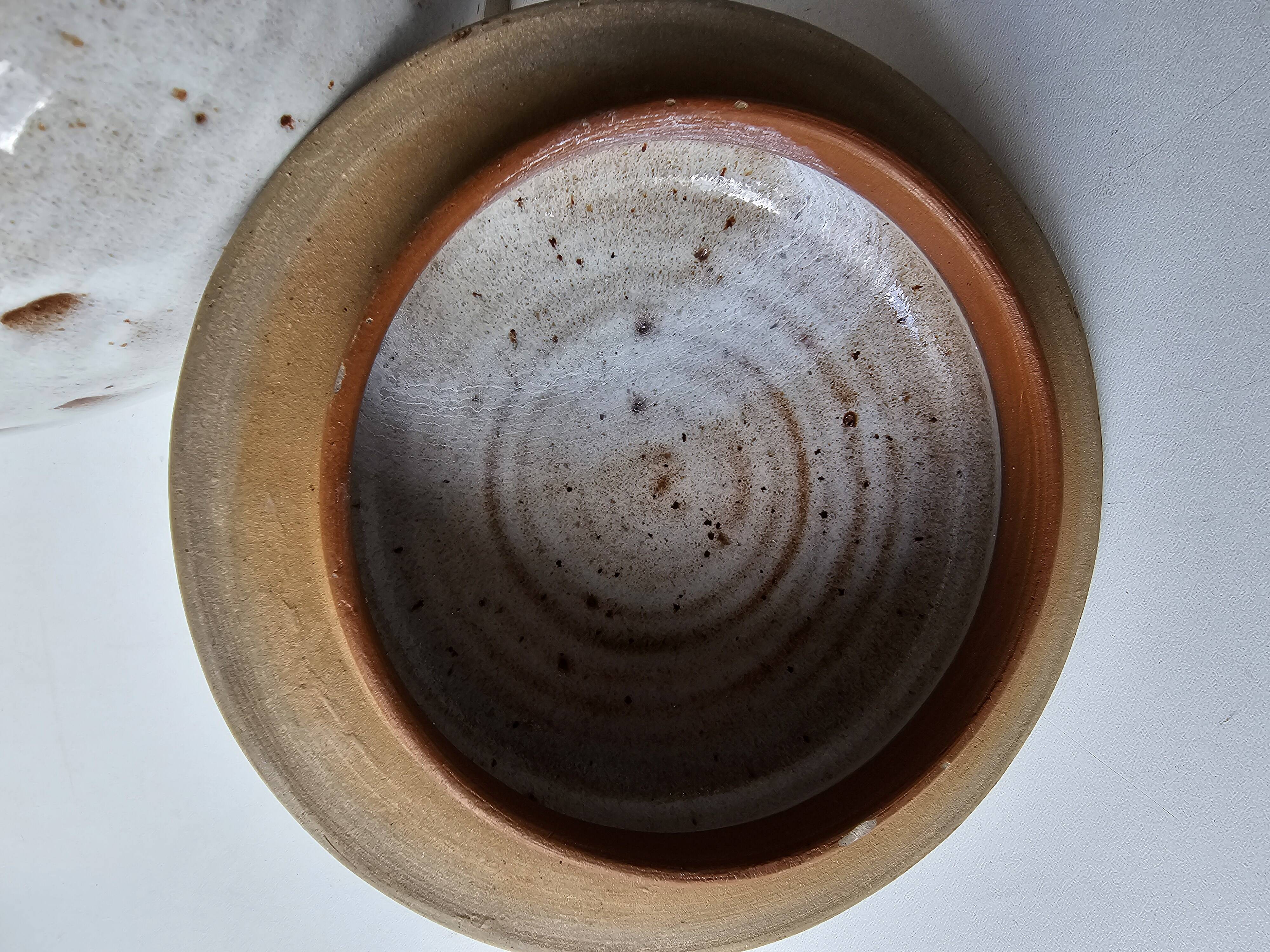 Soupière en grès céramique Signée Roger Jacques (Puisaye)