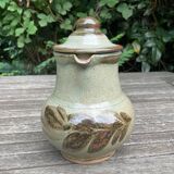 Coffee/herbal tea/orangeade stoneware service from Blanot pottery